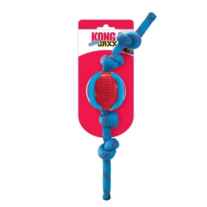Picture of KONG Jaxx Brights Ball with Rope